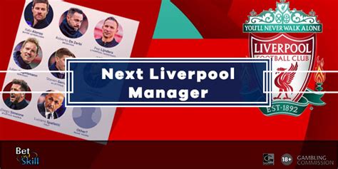 next liverpool manager odds|Next Liverpool manager betting: Slot favourite to take .
